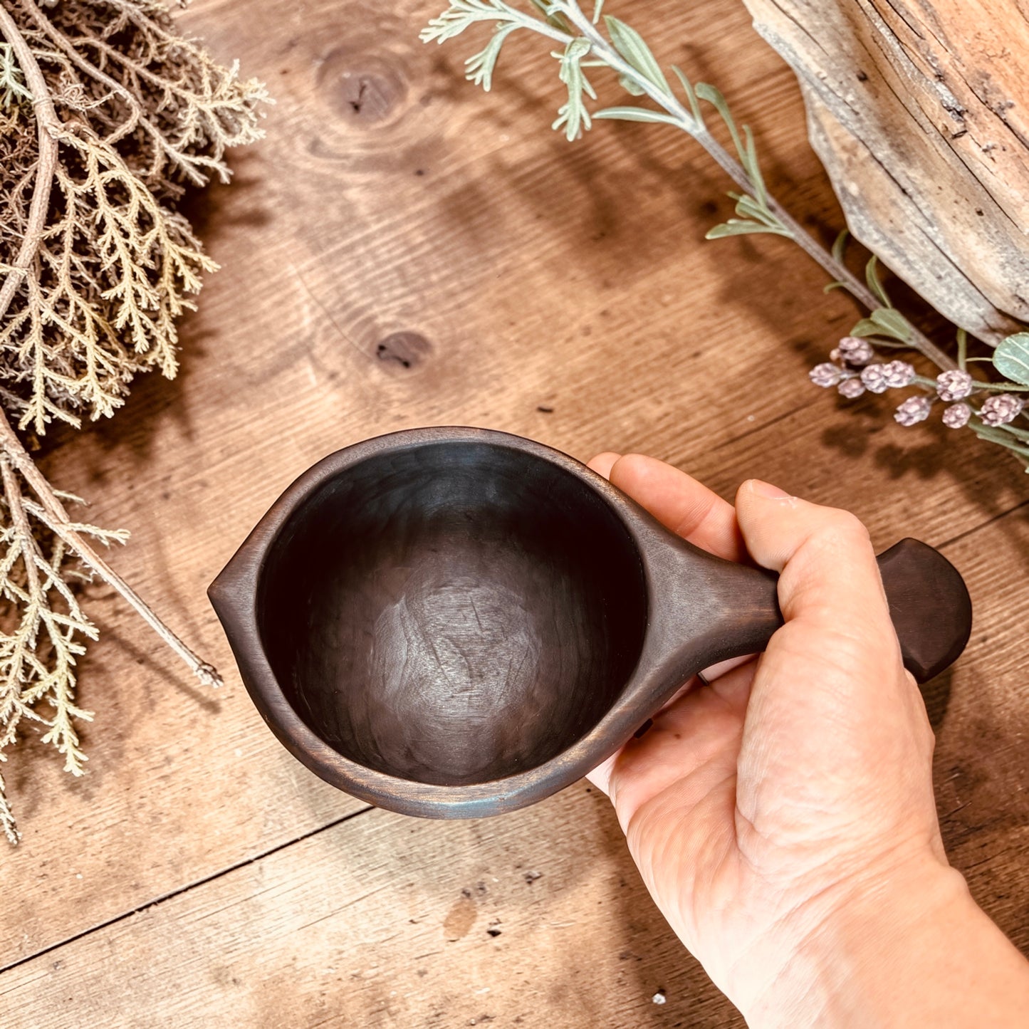 KUNEN ククサ CT005｜白樺手作り・ブッシュクラフト用ククサ